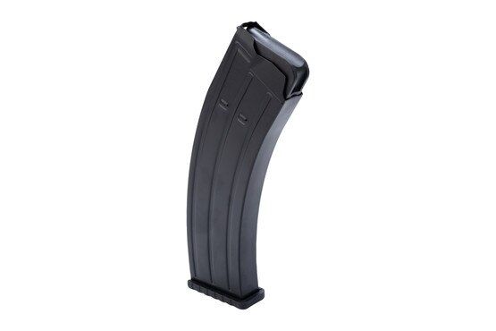 This Tokarev USA magazine holds 10 rounds of 12 gauge ammunition.